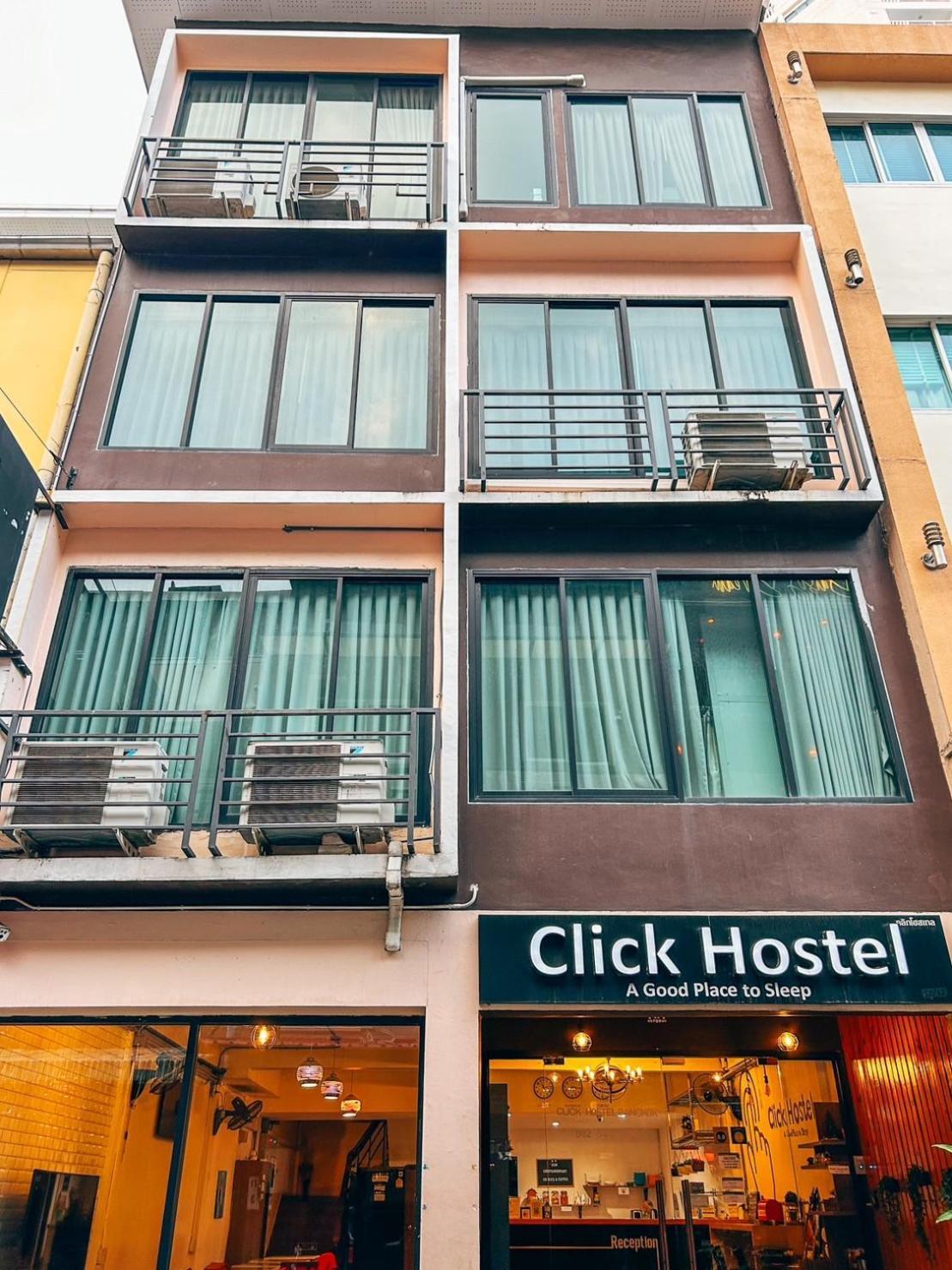Click Hostel Bangkok Luaran gambar