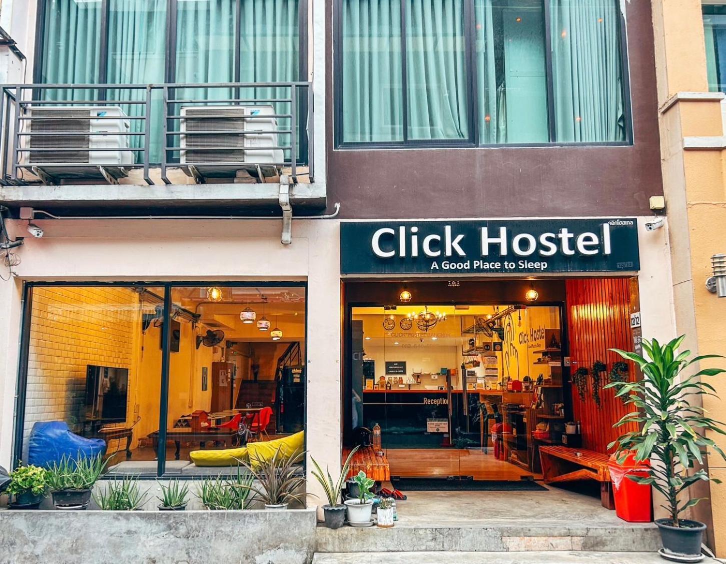 Click Hostel Bangkok Luaran gambar